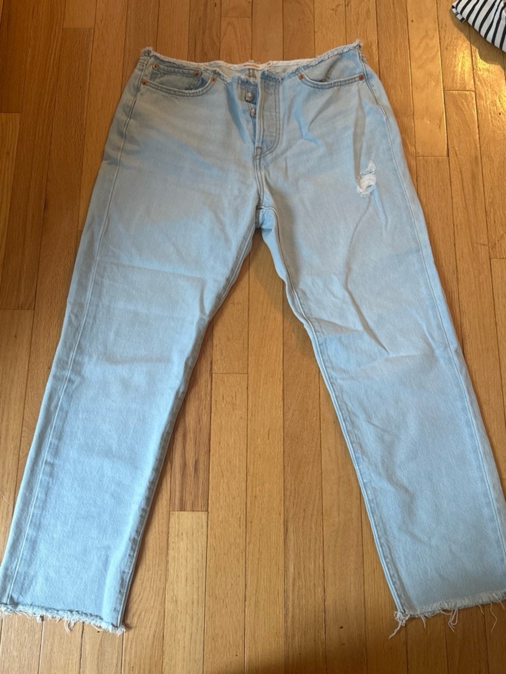 Levi's Light Blue Straight Leg Women's Jeans
